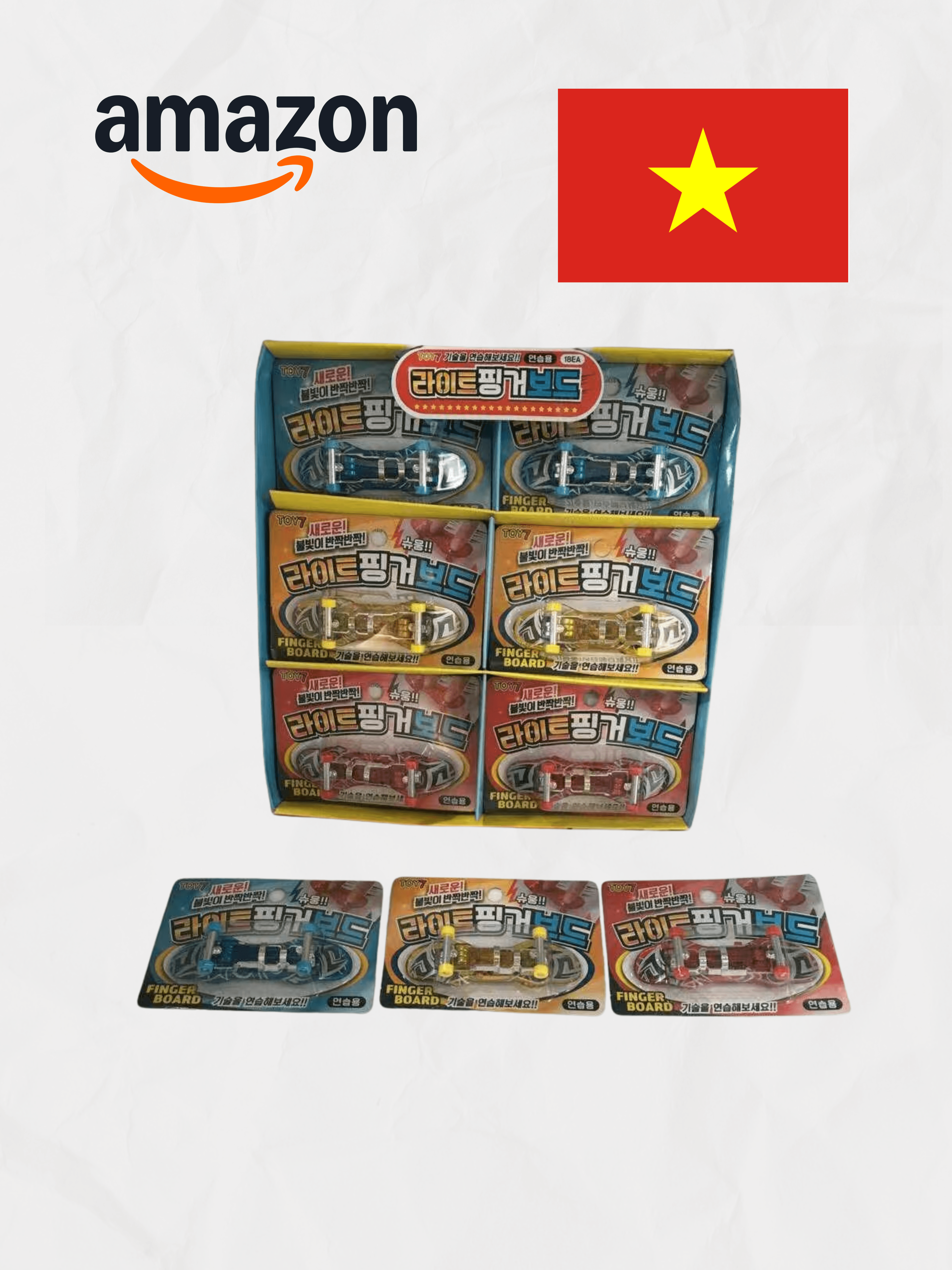 Fingerboard toy set for Amazon FBA