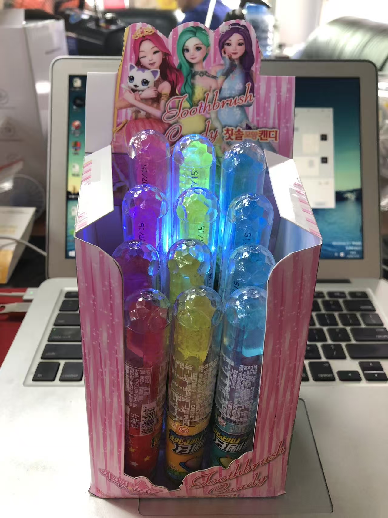 Character Toothbrush Candy
